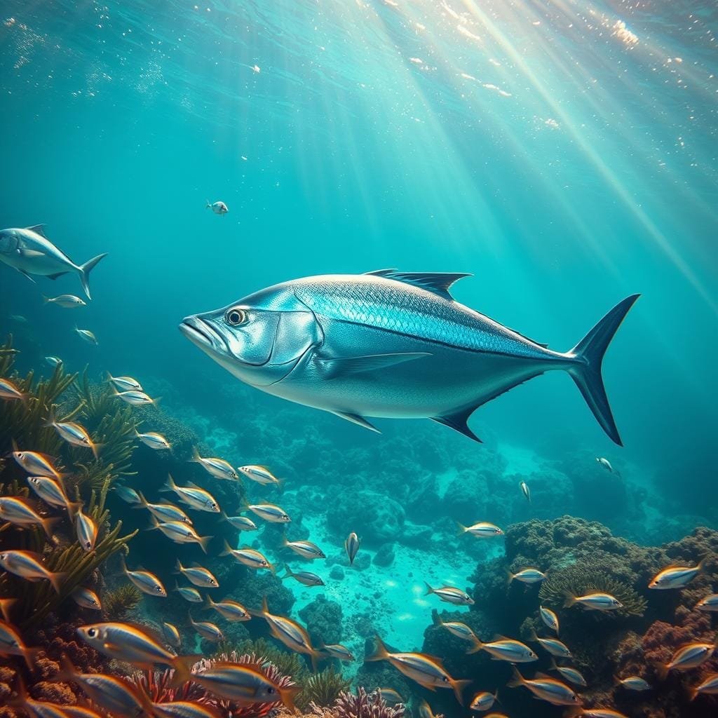 What does bluefish eat