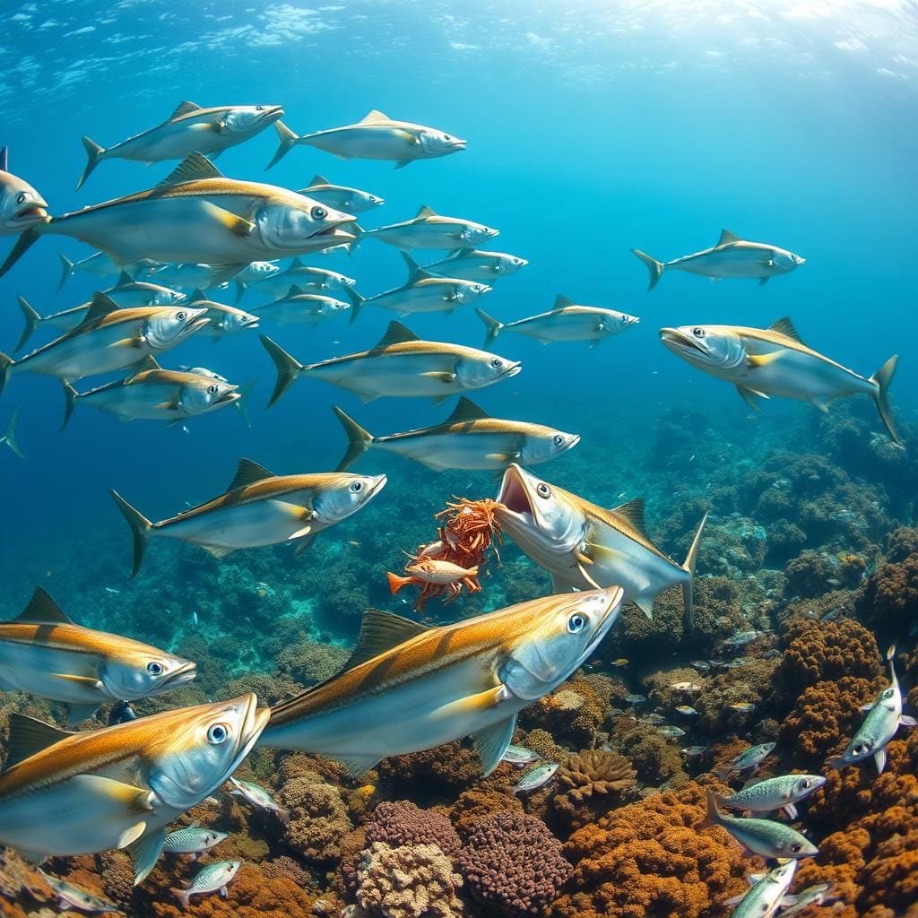 What does cobia eat