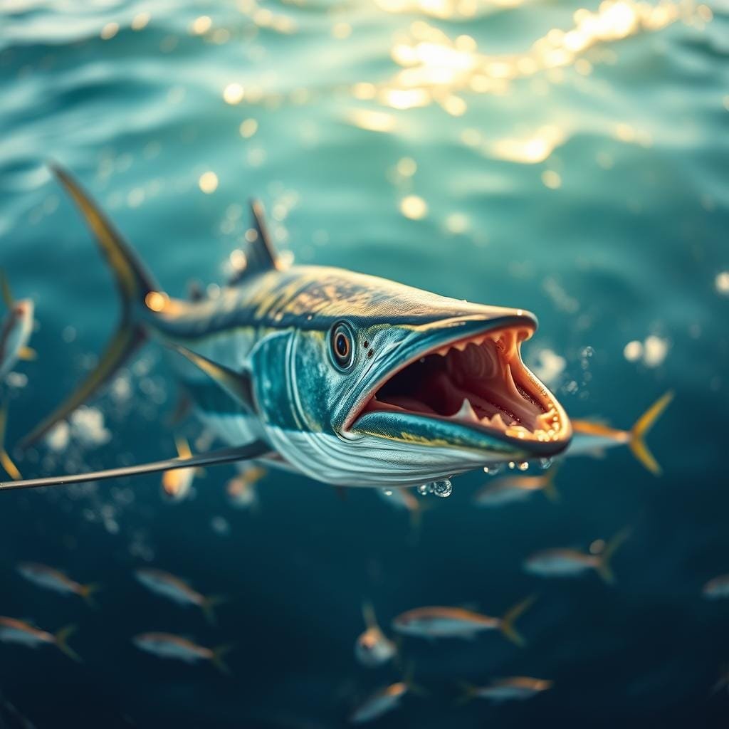 What does king mackerel eat