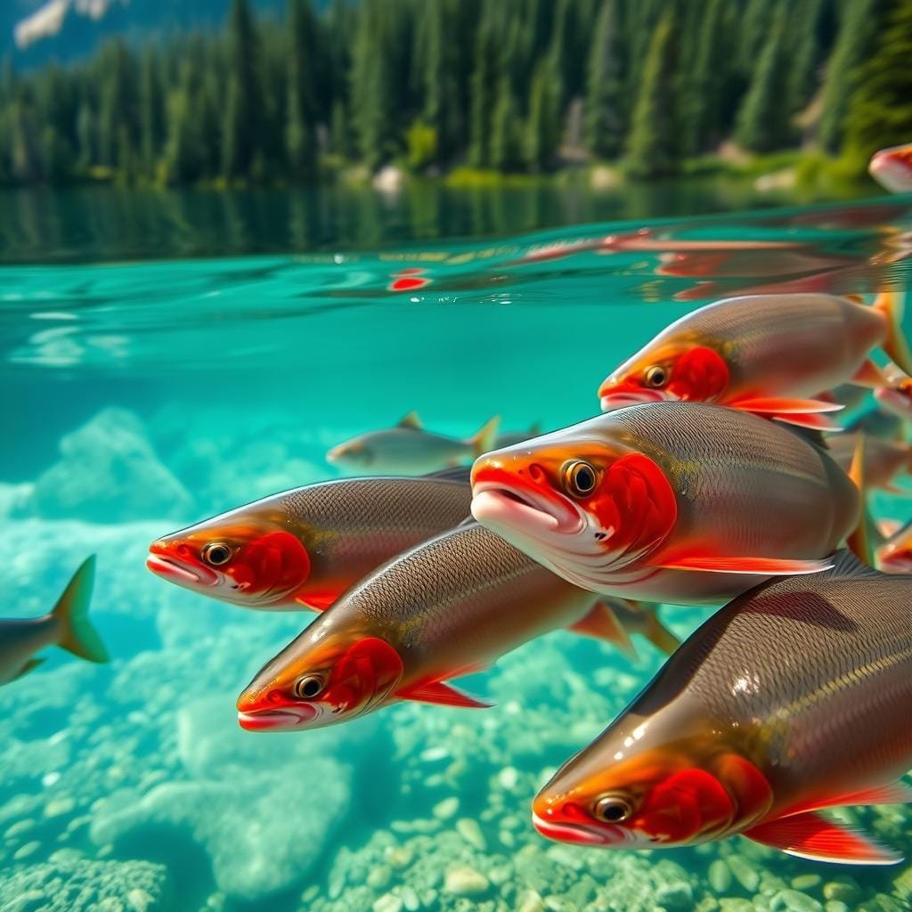 What does kokanee eat