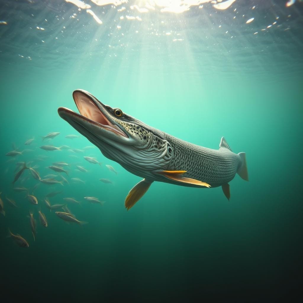 What does northern pike eat