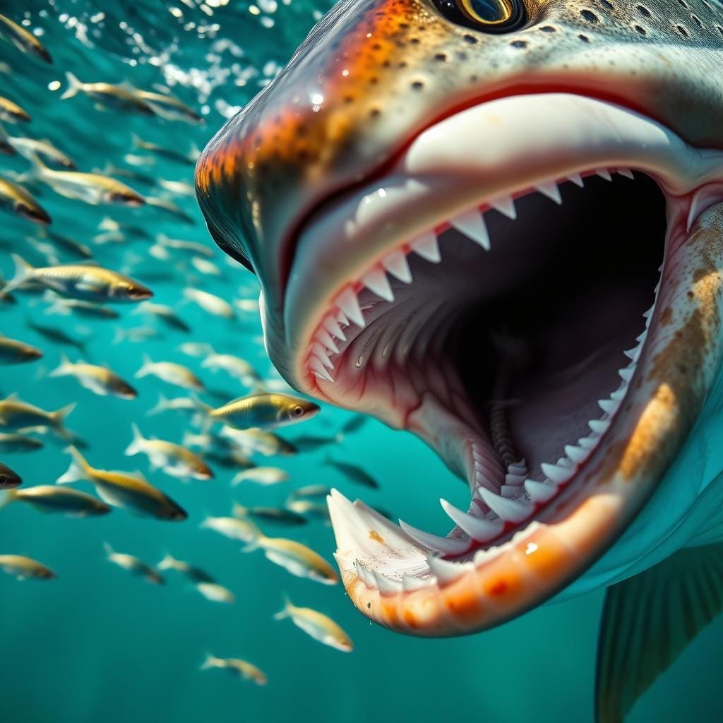 What does seatrout eat