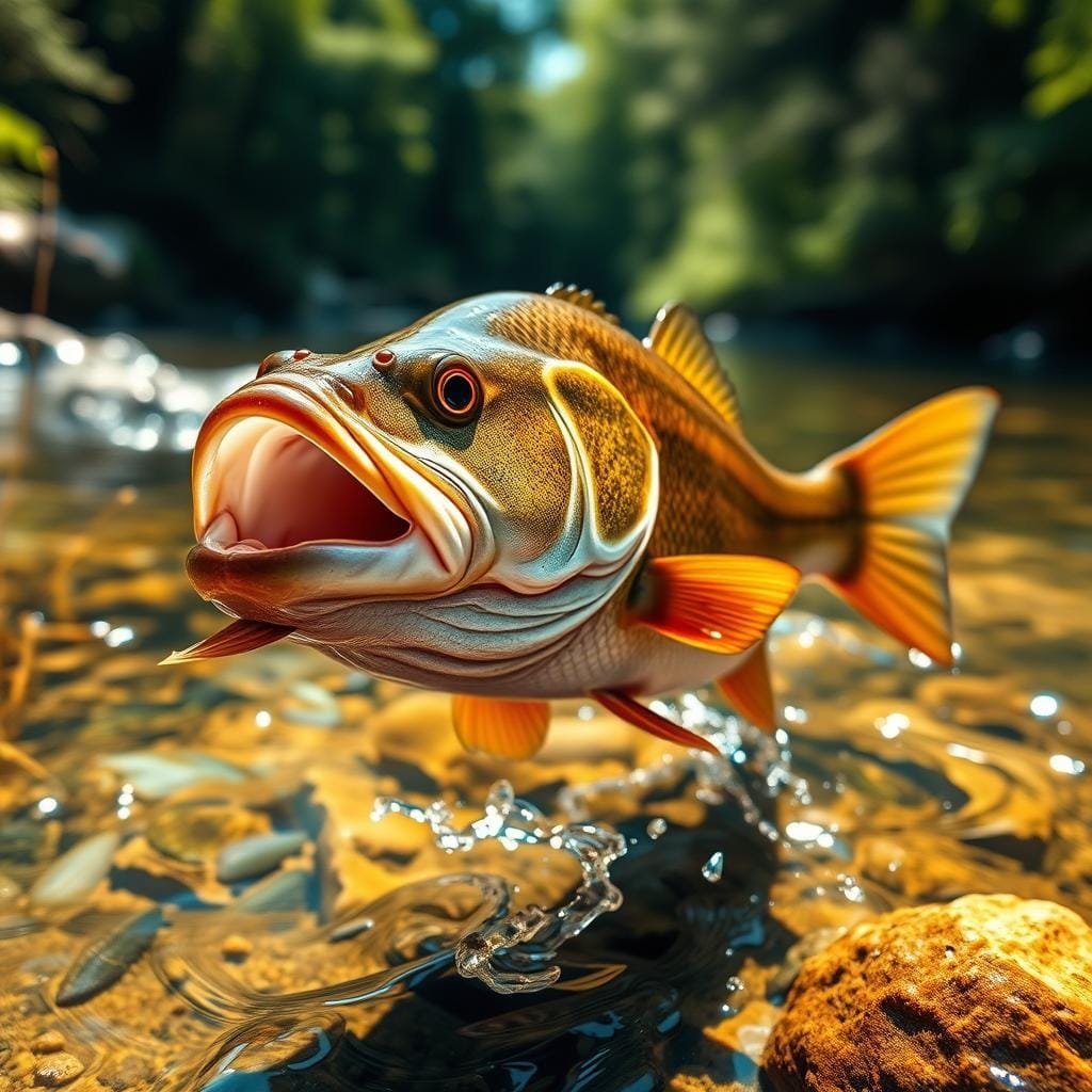 What does smallmouth bass eat