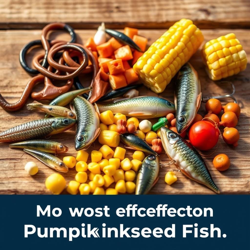 best bait for pumpkinseed