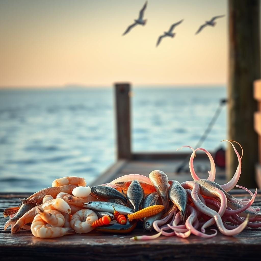 best bait for sea bass